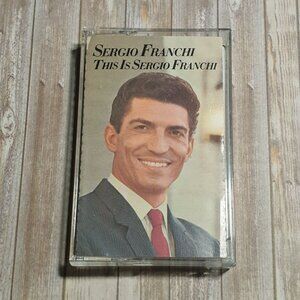 Sergio Franchi This Is Sergio Franchi Cassette Album BMG 1988 Vintage Romanza